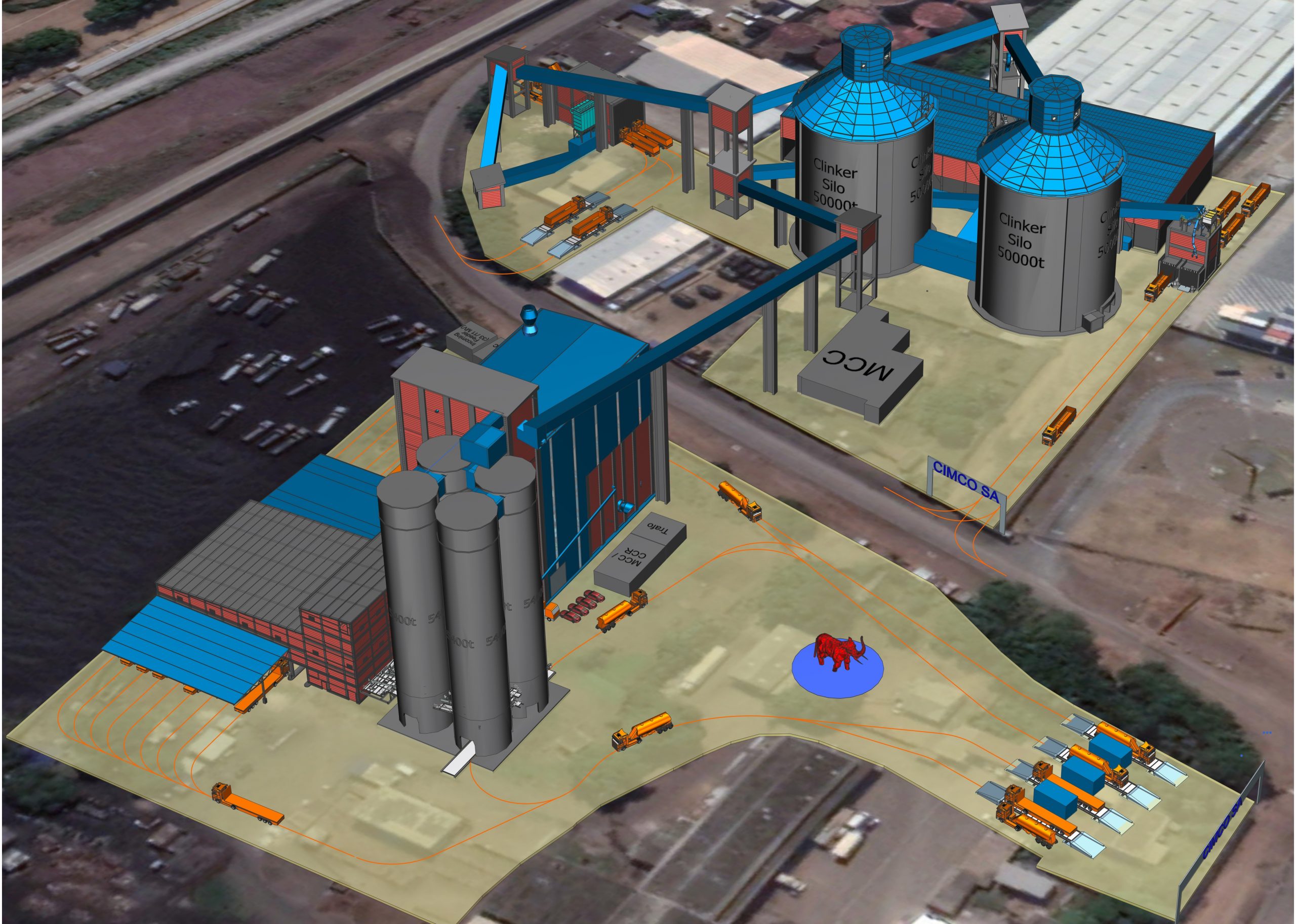 Contract award of a 2.5 million tpa cement grinding plant with VRM from CIMCO / Togo